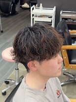 グリードヘアー(greed hair)&nbsp;マッシュパーマ波巻きツイストスパイラルパーマ