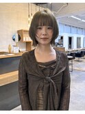 夏のレイヤーボブ