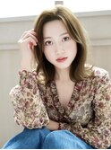 東京　銀座　白髪染　似合わせカット　ミディアム　髪質改善