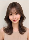 くびれヘア韓国風レイヤーカット小顔へアFU-08