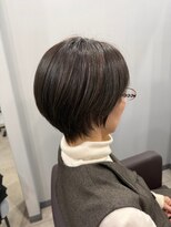 カミエ(kamie)&nbsp;透明感あるブラウンボブ×ツヤケア