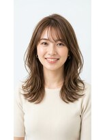 土曜日のクジラ 黒崎店&nbsp;シースルーバング・レイヤーミディアム