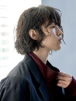 パークレーン アイス イヴェン(park lane ICI yeven)&nbsp;ルーズパーマ　メンズボブ　ニュアンスパーマ　栄