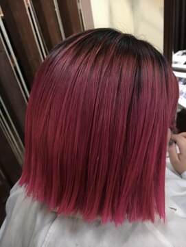 キー(key) ピンクボブ