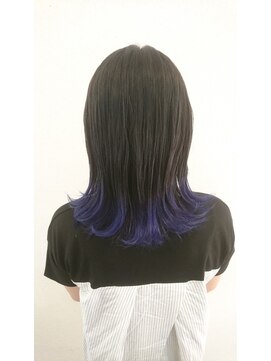 リアム ヘアアンドメイク(liam hair and make) ラベンダーブルー