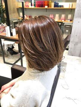 モードケイズ 西宮(MODE K's) 大人かわいい/西宮/小顔/きりっぱなしボブ/白髪染め/髪質改善