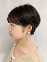 アイティー バイ アルバム 浦和店(IT by ALBUM) スケバンショート_ハイライトカラーオリーブカラー_ba247581