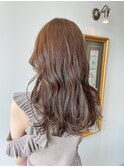 ★大人モテふんわりヘアー★ニュアンスカラー/斜めバング