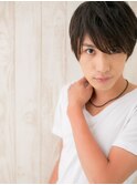 斜めバングで目力UP！サイドグラデーションm1越谷20代30代40代