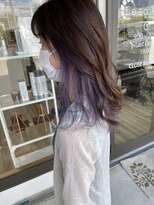 リードヘアーバイバンプ(Lead Hair by vamp) インナーカラー♪パープル☆