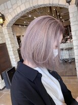 オフ(off)&nbsp;☆ツヤ感！ハイラベンダーボブ☆