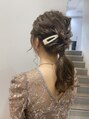 ネイヴィル(navile)&nbsp;ヘアアレンジもやってます！ご予約はDMかお電話にて。