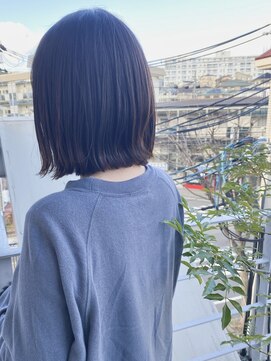 オーシャン(Ocean) ［OCEAN Hair&Life 水田成美］2021トレンド外ハネボブスタイル☆