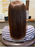 髪質改善ストレート