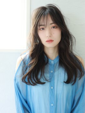 スリール バイ ミリー 江坂(Sourire by milly) 【Sourire江坂】透明感♪アッシュオリーブ×シースルーバング