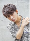小久保style☆アッシュブルーコリアンスタイルプラチナカラー