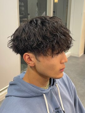 バース バイ ハピネス(BIRTH by happiness) 刈り上げマッシュ ツイストスパイラルパーマ ツイスパ