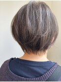 [佐賀/short/ショートヘア/ショートカット/透明感カラー]