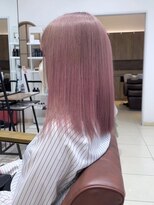 クアトログランシュ ひたちなか店(QUATRO×GranCieux)&nbsp;ピンクベージュ【ひたちなか/ブリーチ/カラー】