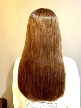 ココカラヘアー ニコ(cococara hair nico) 髪質改善カラー/トリートメント/ピンクベージュ/艶髪/透明感