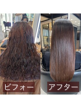 モッズ ヘア 宇都宮店(mod's hair) 髪質改善ストレートパーマ