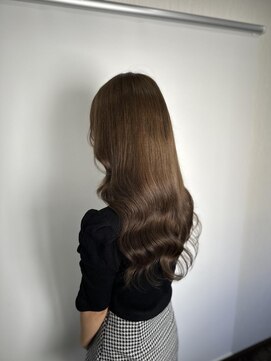 フロレゾンヘアデザインエクステ(floraison hair design exte) ブラウン×プルエクステ