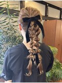 ツインヘアセット