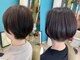 オプトゥニール(obtenir)の写真/ご自宅での再現性の高さが評判の《obtenir》のカット！クセやうねりを活かす技術でスタイルキープも楽々♪