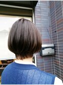 オリーブブラウンボブ