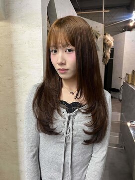 レイ(Lay.) 【スタイリストArisa】顔周りレイヤーカット