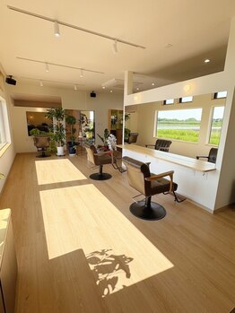 ガーデン(GARDEN)の写真/広めのセット面のプライベート空間♪周りを気にせず自分だけの贅沢なサロンタイムをお過しいただけます☆