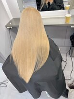 ロテ 名古屋 名駅店(Lote.)&nbsp;くびれヘア/アプリコットオレンジ/ハイライトカラー/名古屋