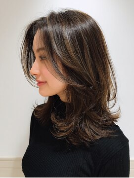 ラ ブーケ 大垣店(La Bouquet) 暗めカラー/デザインカラー/フェイスフレーミング[大垣]