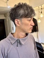 メンズプライシー(men's PRISHE.)&nbsp;50代メンズ☆白髪を活かしたショートヘア