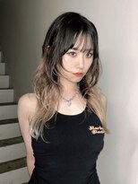 サイ(sai)&nbsp;前髪/アンブレラカラー/こなれミディ/イメチェン/ウェーブパーマ