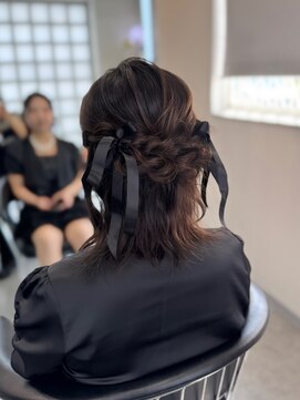 アラレ(ARARE) お呼ばれヘアセット