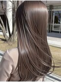 髪質改善グレージュカラー