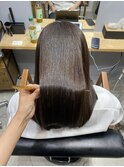 髪質改善ストレート