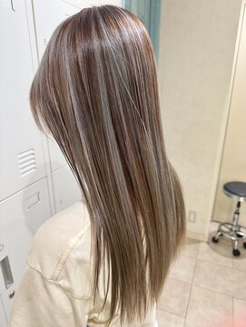 クレア 相武台(CREA) 白髪ぼかしハイライト【/相武台/ハイライト/ブリーチ】