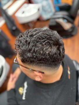 スキンフェード＋濡れパン