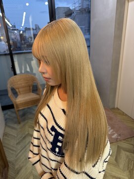 アンジェリカ 立町店(ANGELICA) ブロンド×エクステアレンジ
