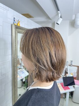 リトル(Re:tle) 【河野有希】ブリーチなし透明感ミルクティ