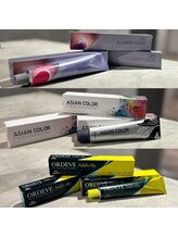 SNS注目のカラー剤の取り扱い【イルミナ・アディクシー・アジアン】など