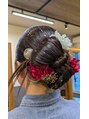 アグ ヘアー フラン 盛岡本宮店(Agu hair fran) 成人式のアップスタイル・リボンシニヨン