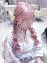 ヘアセット アリエス 池袋駅東口店(Aries) ツイン編みおろし