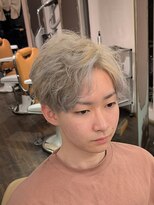 ボイスバーバー 高野店(VOICE BARBER)&nbsp;ホワイトカラーアップバング　【京都市　理容室】