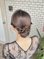 フェリーチェ 六本木店(Felice)&nbsp;シニヨン タイトヘア アップスタイル 参列ヘア 和装ヘア