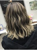グラデーションメッシュ  外国人風カラー