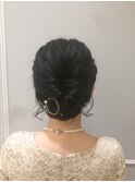 【neolive Ginza】　黒髪でもかわいいヘアセット