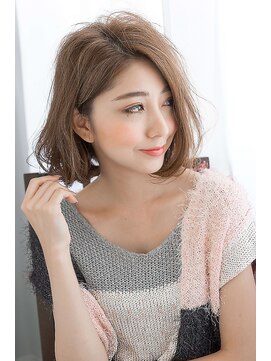 トッカ 天王寺店(tocca) 【透明感×ツヤ感】イルミナカラー×スポンテニアスボブディ